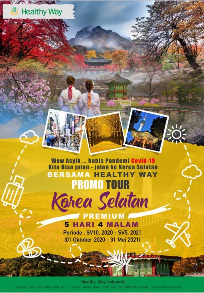 promo tour korea healthy way indonesia